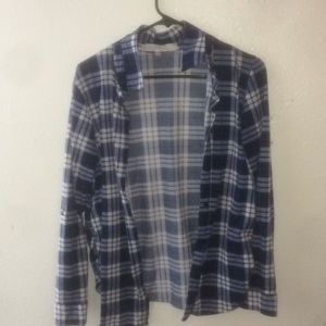 Blue flannel